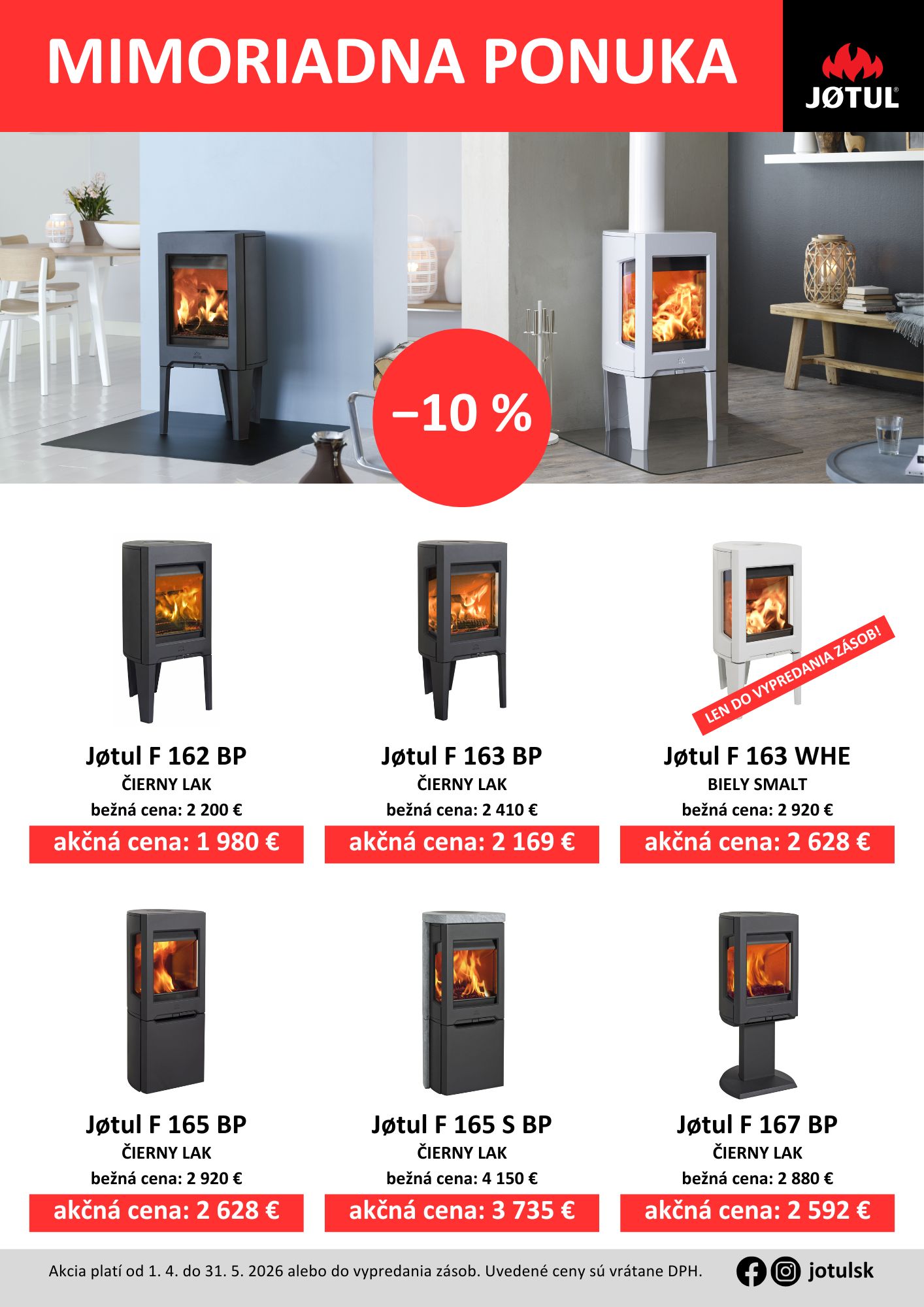 Mimoriadna ponuka Jotul 1.4.-31.5.2026 str.3